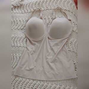 Maidenform Camisole Underwire Bra Tank Removable Straps Size 38D